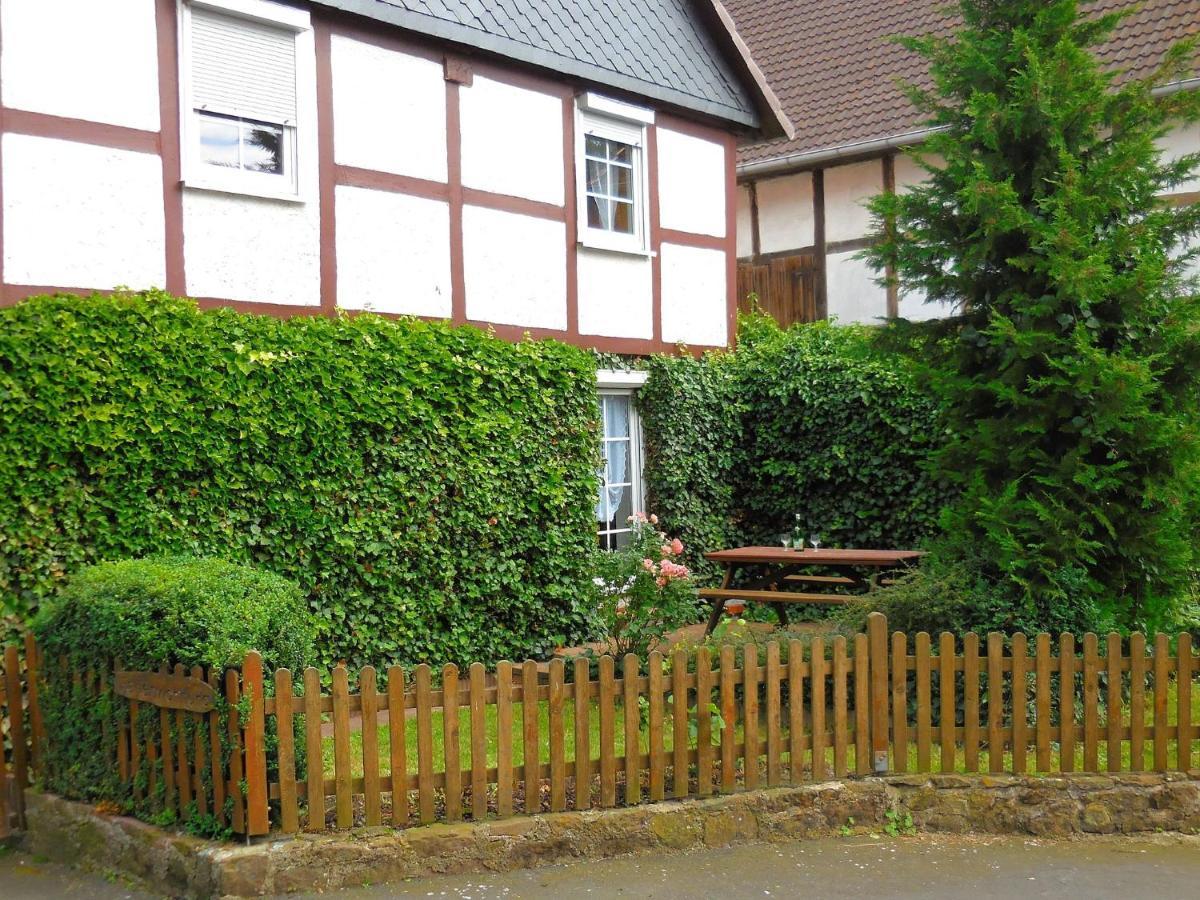 Small Apartment In Hesse With Terrace And Garden Frielendorf Exteriér fotografie