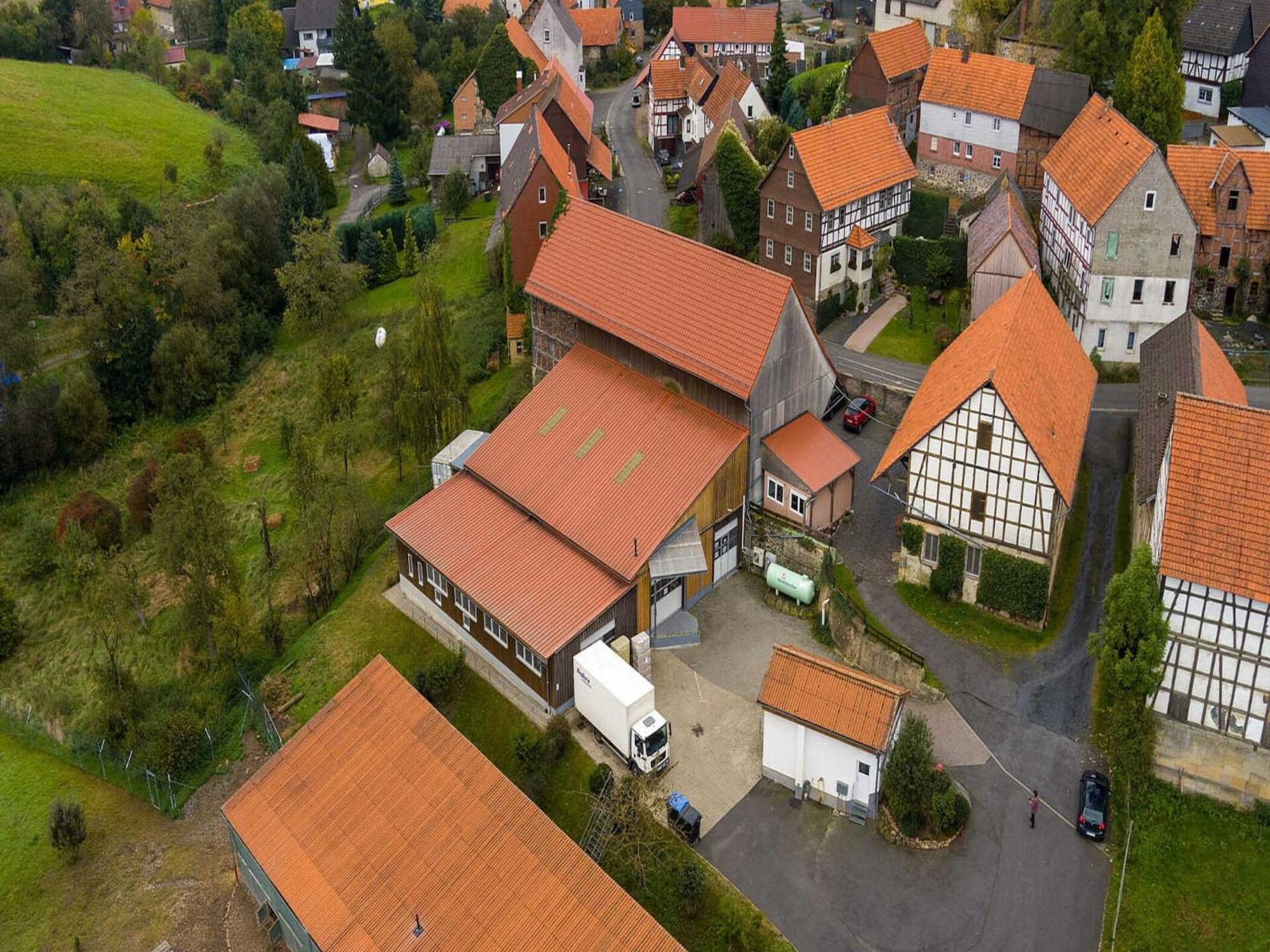 Small Apartment In Hesse With Terrace And Garden Frielendorf Exteriér fotografie